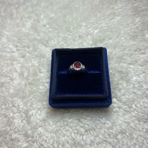 NEW Red Diamond Ring
